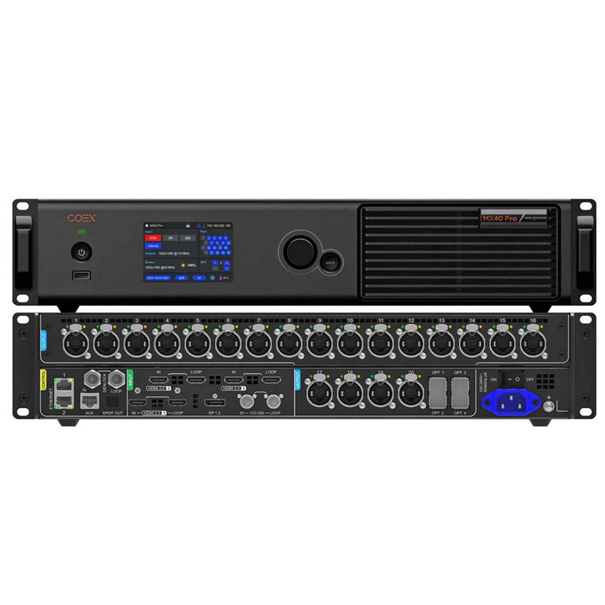 Novastar MX40Pro wynajem alternatywny Novastar CVT10 wynajem